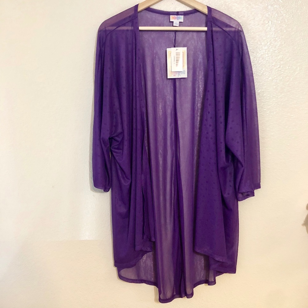 Purple LuLaRoe Lindsay